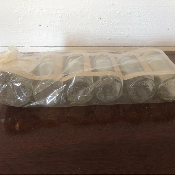 Lot of 6 Vintage Spice Apothecary Jars Bottles Made in Taiwan New in Package - Picture 6 of 14